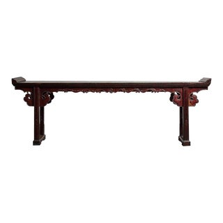 Late 19th Century Chinese Altar Table For Sale