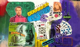 Example of Steve Kaufman Paintings