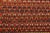 19th-Century Antique Soumak Rug Gometric Burnt Red and Beige All Over Pattern For Sale - Image 4 of 6