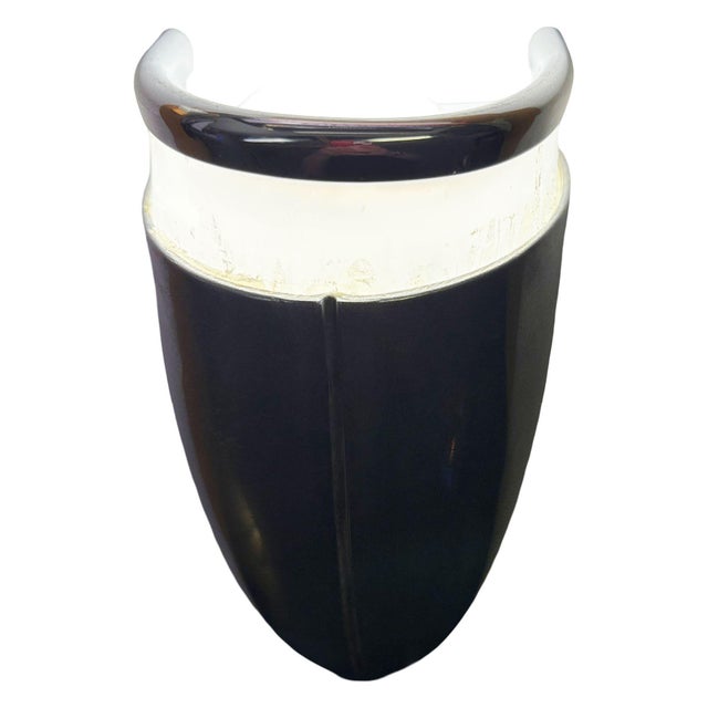 1960s A Machine Age Streamline Brushed Aluminum Wall Sconce, 13 Available For Sale - Image 9 of 10