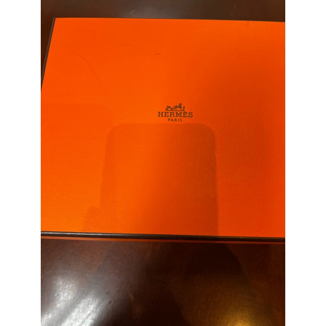 Hermès Saint-Louis for Hermès Crystal Horse Head Sculpture - "Pour Hermès" - Perfect Condition, Original Box For Sale - Image 4 of 9