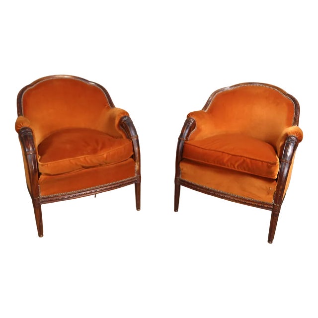 Set of Armchairs by Paul Follot, 1920s For Sale