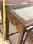 1950s 1950s George Zee & Co. Carved Wood Nesting Tables Set With Glass Tops Buddha For Sale - Image 5 of 12
