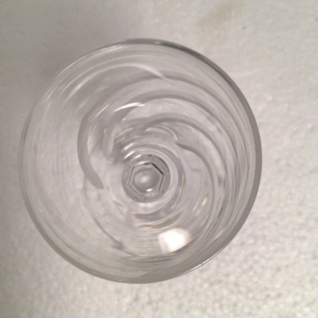 Glass Godiva Cordials Etched Crystal Glasses - Set of 12 For Sale - Image 7 of 13