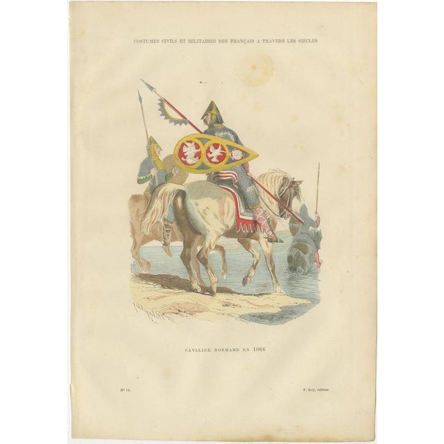 Paper Early French Warriors and Nobility, 1800s, Paper For Sale - Image 7 of 8