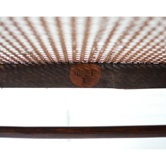 19th Century Original Thonet Bench, Settee No. 1 For Sale - Image 9 of 12