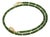 Vintage 14k Gold Tsavorite Bead Choker Necklace, 65 Carats, 16.5" For Sale