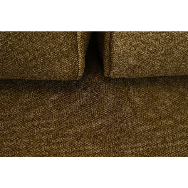 Custom Quality Mission Style Oak Settle Sofa For Sale - Image 14 of 18