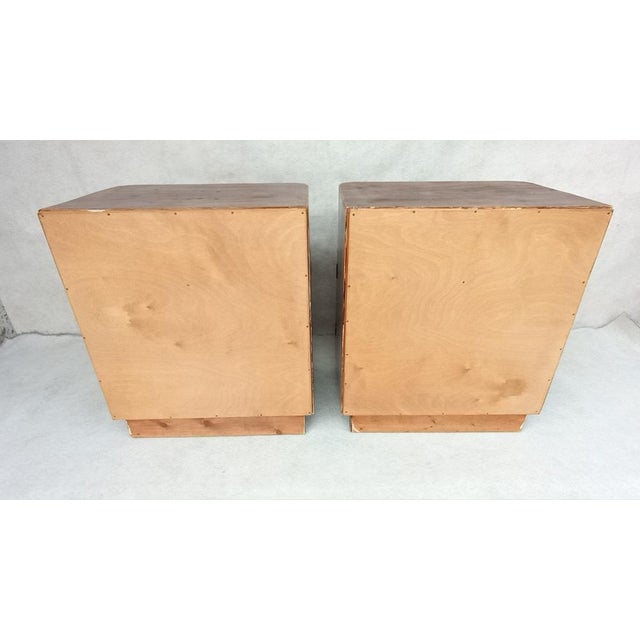 Art Deco Bedside Tables by Jindrich Halabala for Up Závody, 1940s, Set of 2 For Sale - Image 15 of 18