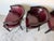 Vintage Hickory Leather Hollywood Regency Style Dining Chairs - Set of 6 For Sale - Image 9 of 17