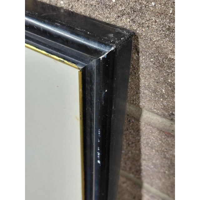 Framed Signed J. Akston "Untitled, 1959" Mixed Media on Paper For Sale - Image 10 of 12