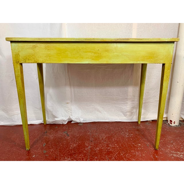 1900 - 1909 Edwardian Adams Style Painted Consoles a Pair For Sale - Image 5 of 13