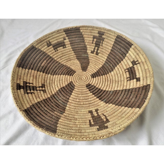 Indian Native American Kumeyaay Mission Tribal Basket Chairish