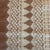 Schumacher Wentworth Rust Caramel Brown Embroidery Linen Fabric- 2 Yards fabric is just shy of 2 yards by 2 inches