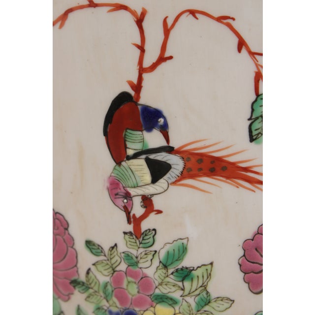 Antique Chinese Familia Rose Umbrella Stand For Sale - Image 9 of 16