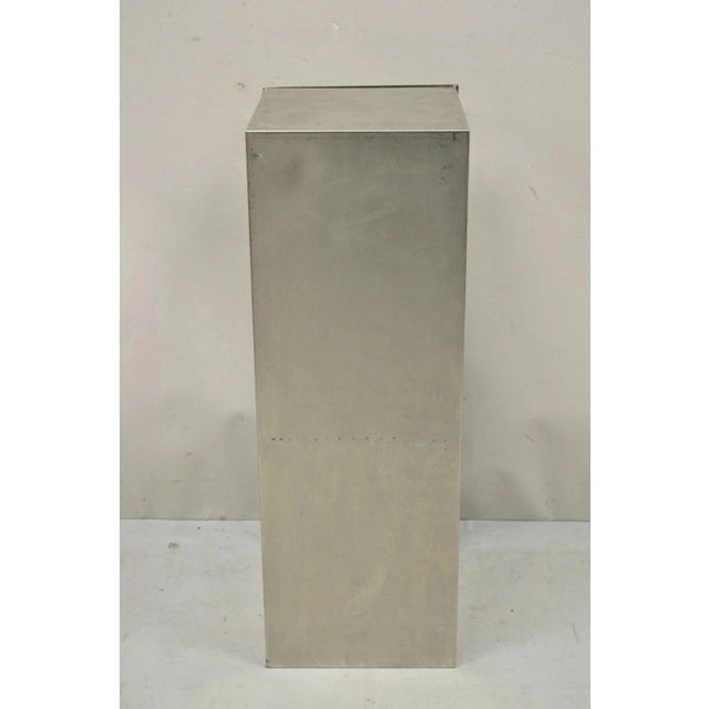 Vintage Stainless Steel Industrial Restaurant Coffee Bean Storage Dispenser (2) For Sale - Image 12 of 12