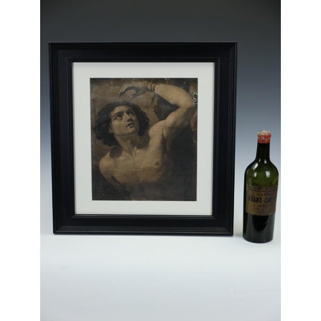 Nude Saint Sebastian, 17th Century, Engraving For Sale - Image 3 of 8