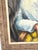 Vintage Expressionist Impasto Portrait in Wood Frame For Sale - Image 11 of 16