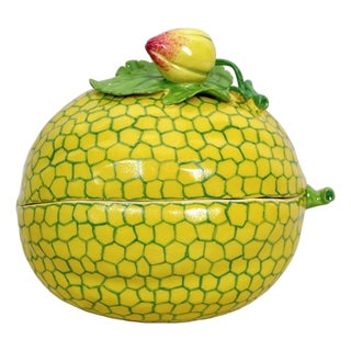 Large Trompe l'Oeil Box "Melon Charentais" - Didier Gardillou For Sale
