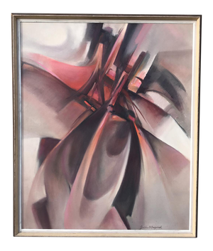 Julius Faysash Oil on Canvas Modern Painting