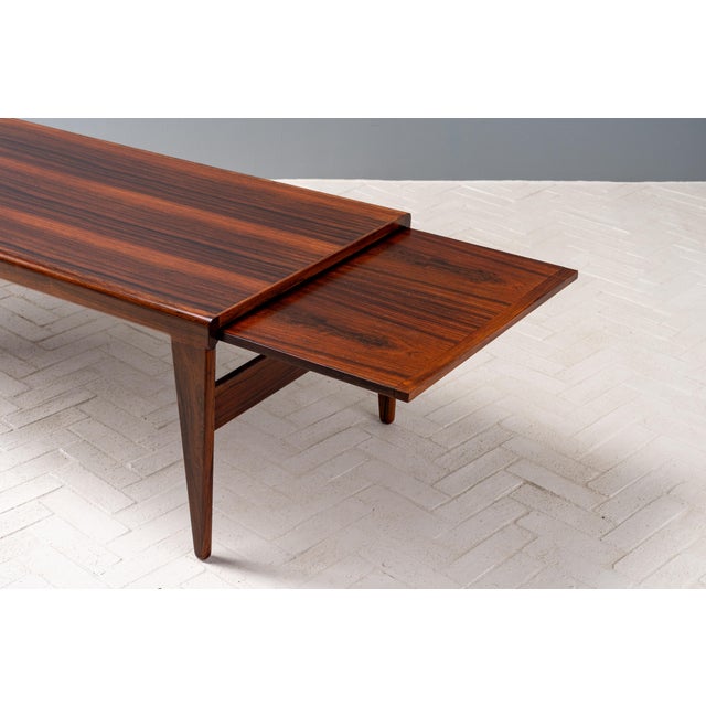 1960s Johannes Andersen Rosewood Coffee Table For Sale - Image 11 of 12