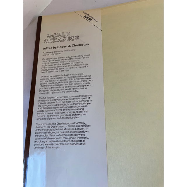 1988 “World Ceramics” 1st English Edition Coffee Table Book For Sale - Image 4 of 12