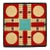 Americana Two Sided Parcheesi Gameboard, 1900 For Sale