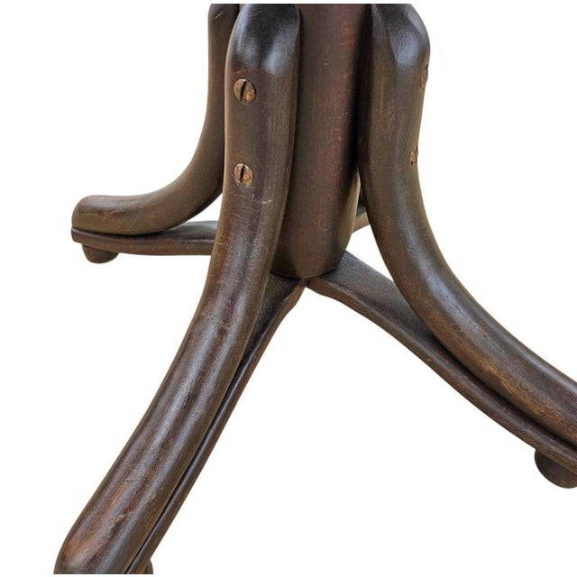 Art Nouveau Style Bentwood Swivel Desk Chair For Sale - Image 10 of 14