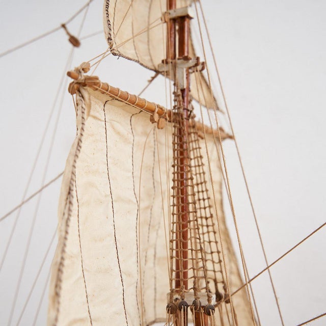 Wood S. Felipe Sailing Ship Model For Sale - Image 7 of 15