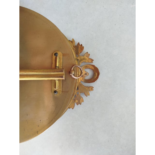 Antique Louis XVI French Miniature in Bronze After E. Vigee Lebrun for Belle Epoque, 1880 For Sale - Image 12 of 14