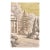 Hand Painted Gold Leaf Scenic Wallpaper Mural | Luxury Vintage Landscape Wallcovering For Sale