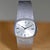 Vintage Rolex Precision ref. 2644 in 18K white gold, circa 1971, featuring a silver dial, baton hour markers, manual-wind...