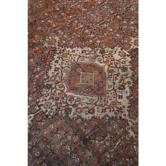 1910s 1910s District Loom Vintage Shiraz Area Rug For Sale - Image 5 of 11