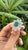 A very gorgeous and beautiful, Emerald Cocktail Ring set in 18K White Gold & natural Diamonds. The weight of the Emerald...