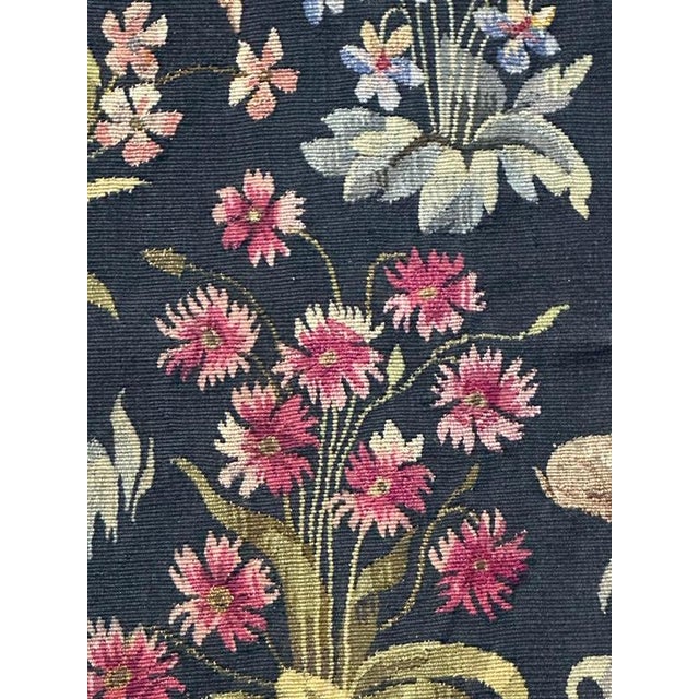 Vintage French Handwoven Aubusson Tapestry, 1920s For Sale - Image 14 of 18