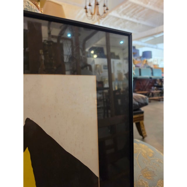 1970s Alexander Calder (1898-1976), "Pyramids and Sun" Framed Lithograph For Sale - Image 14 of 15