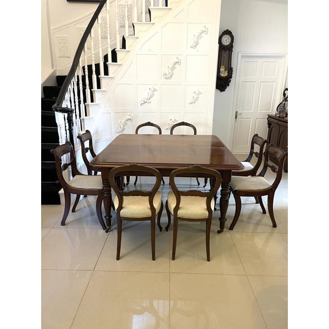 Victorian Irish 12/14 Seater Metamorphic Figured Mahogany Dining Table, 1850s For Sale - Image 6 of 18