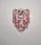 Vintage Italian Murano Wall Lights with Pink Lattimo Glasses, 1990s, Set of 2 For Sale - Image 12 of 14