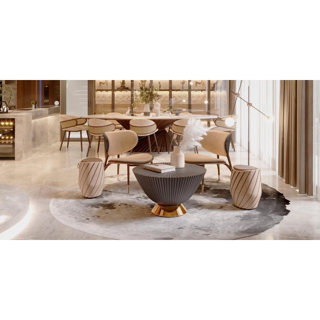 Moon 300 Rug by Alma De Luce For Sale - Image 4 of 7