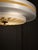 Swedish Modern Pendant Light with Hand-Painted Glass, 1940s For Sale - Image 9 of 10