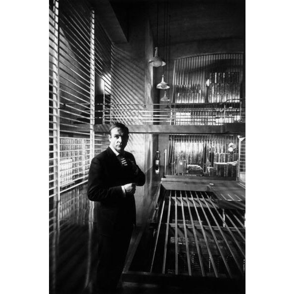 Goldfinger 19th June 1964: The Scottish actor Sean Connery as James Bond in the film 'Goldfinger', directed by Guy...