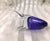 Very Unusual Footed Purple Art Glass Perfume Bottle For Sale In San Francisco - Image 6 of 7