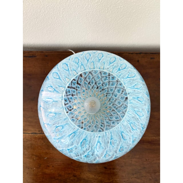 Macrame T25 Murano Table Lamp from La Murrina, 1990s For Sale - Image 14 of 18