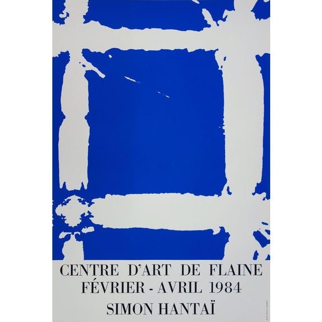 Simon Hantai, Tabula Bleue, 1984, Original Screenprint For Sale - Image 5 of 5