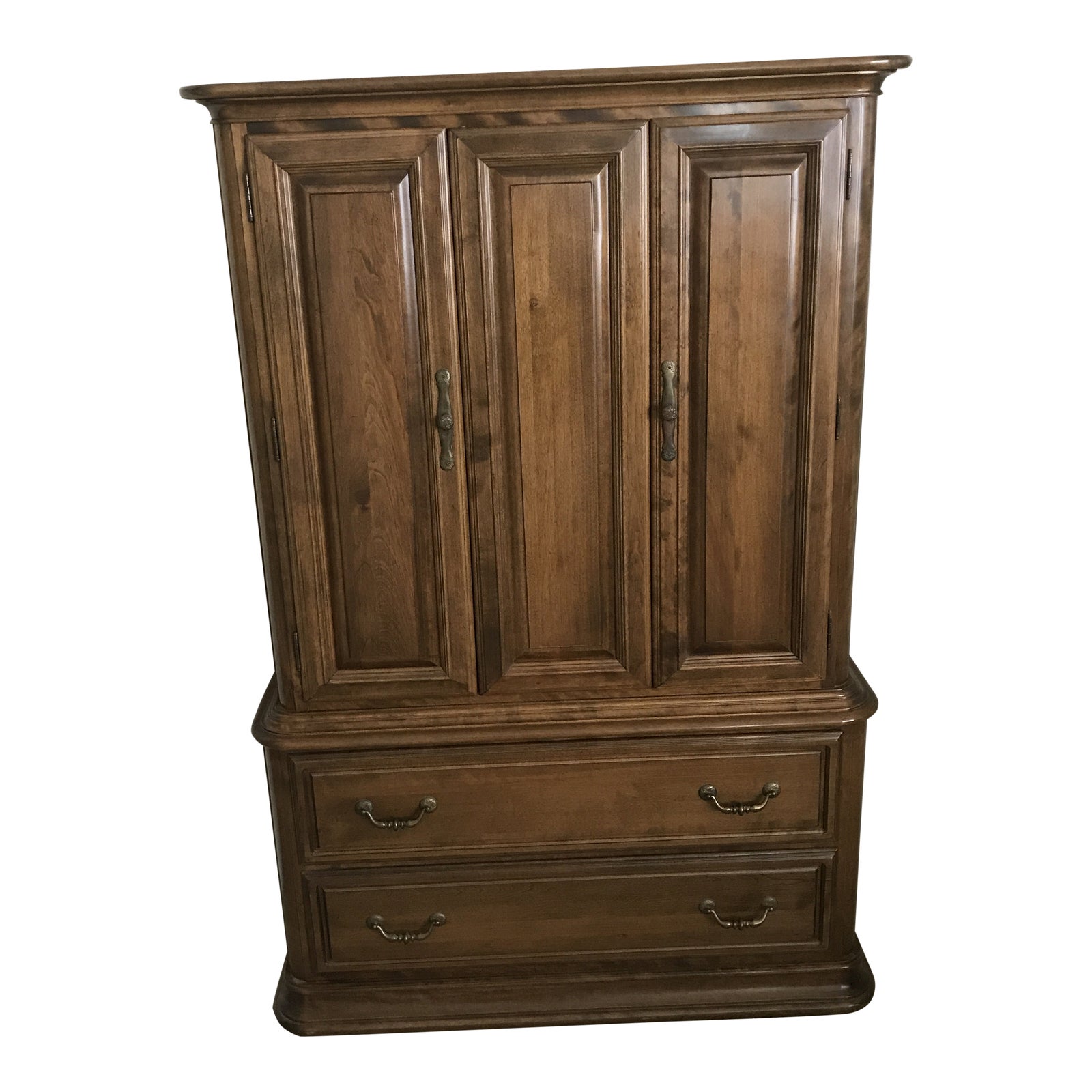 Ethan Allen Classic Manor Armoire Chairish