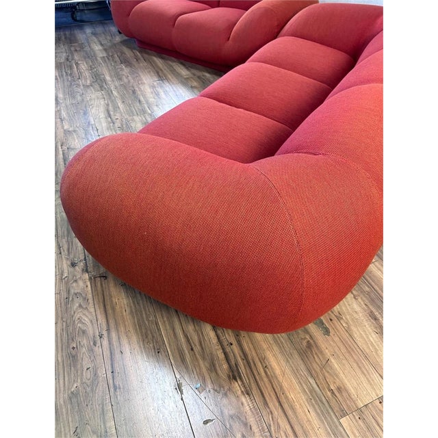 Red Steven Chase "Amphibious" Sofa For Sale - Image 8 of 9