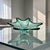 This hand-blown sommerso art glass bowl was probably produced in Murano, Venice, Italy during the Mid 20th Century, circa...