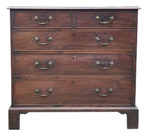 George III Mahogany Chest of Drawers, 1780s