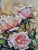 Paint Svitlana Tkachuk Rose Still Life Original Painting Oil on Canvas For Sale - Image 7 of 14