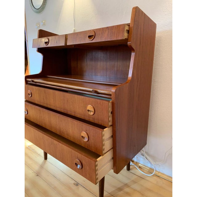 1960s Danish Secretaire, 1960s For Sale - Image 5 of 14